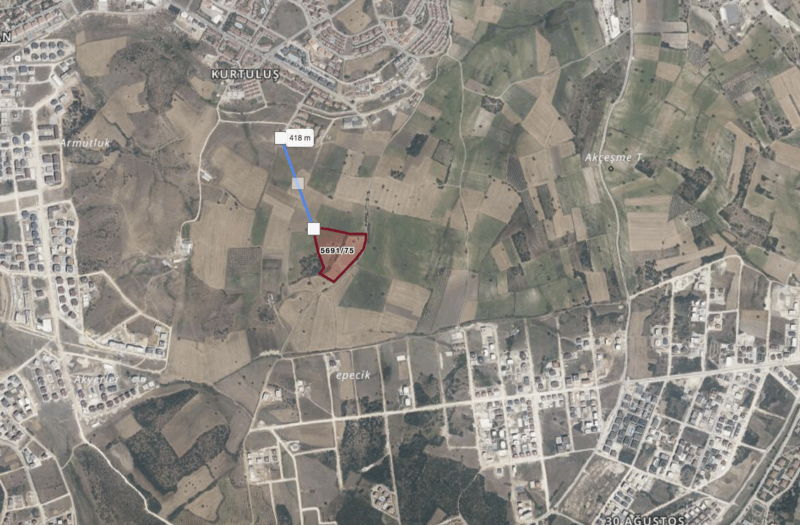 BURSA NİLÜFER EKOKENT’DE SATILIK 700 M2 TİC+KONUT