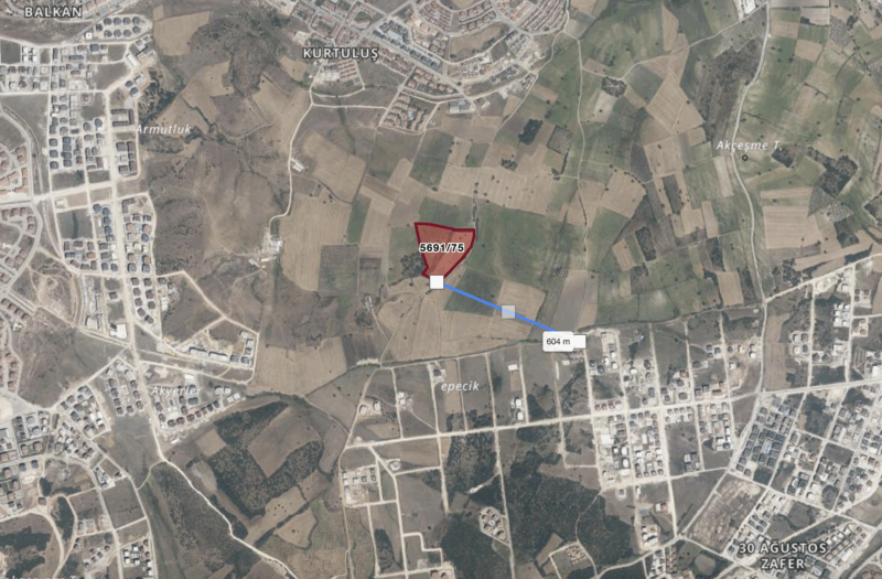 BURSA NİLÜFER EKOKENT’DE SATILIK 700 M2 TİC+KONUT