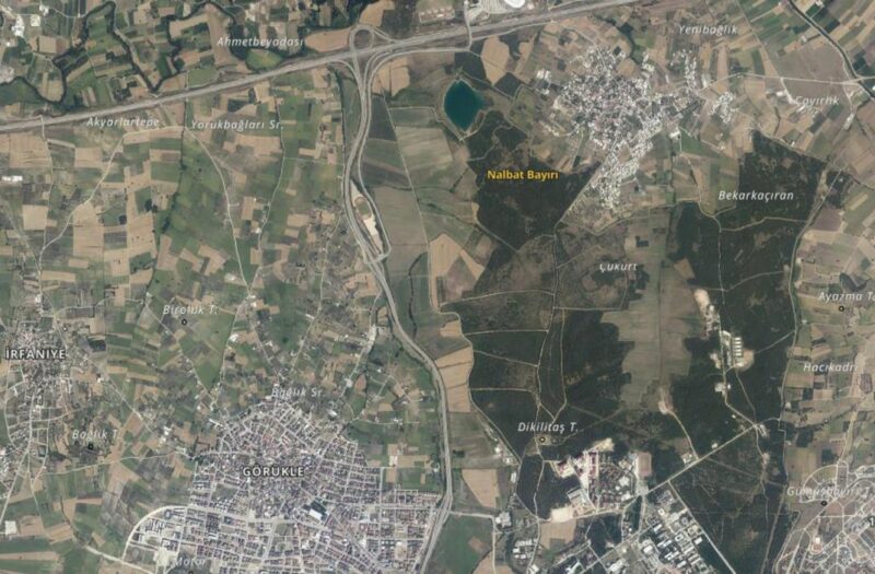 BURSA NİLÜFER GÖRÜKLE’DE ASFALT YOLA CEPHE SATILIK 550M2 HİSSE