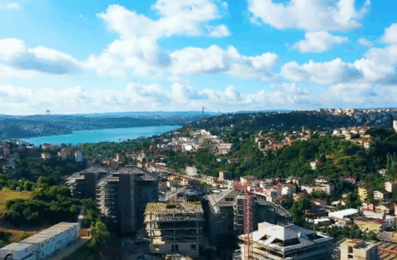 NEF RESERVE KANDİLLİ SİTESİ’NDE BOĞAZ MANZARALI SATILIK  3+1  DAİRE