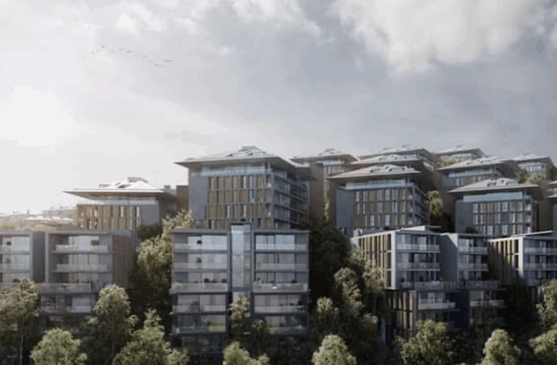 NEF RESERVE KANDİLLİ SİTESİ’NDE BOĞAZ MANZARALI SATILIK  3+1  DAİRE