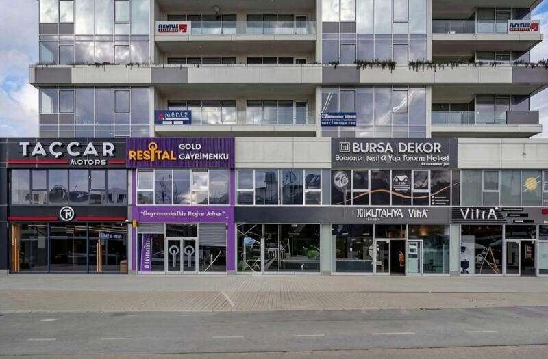 dAb’DAN MUDANYA YOLUNDA, EVKE OPUS PLAZA’DA SATILIK DÜKKAN